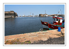 La base de U-Boot et la darse, Saint Nazaire