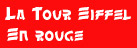 La Tour Eiffel en rouge